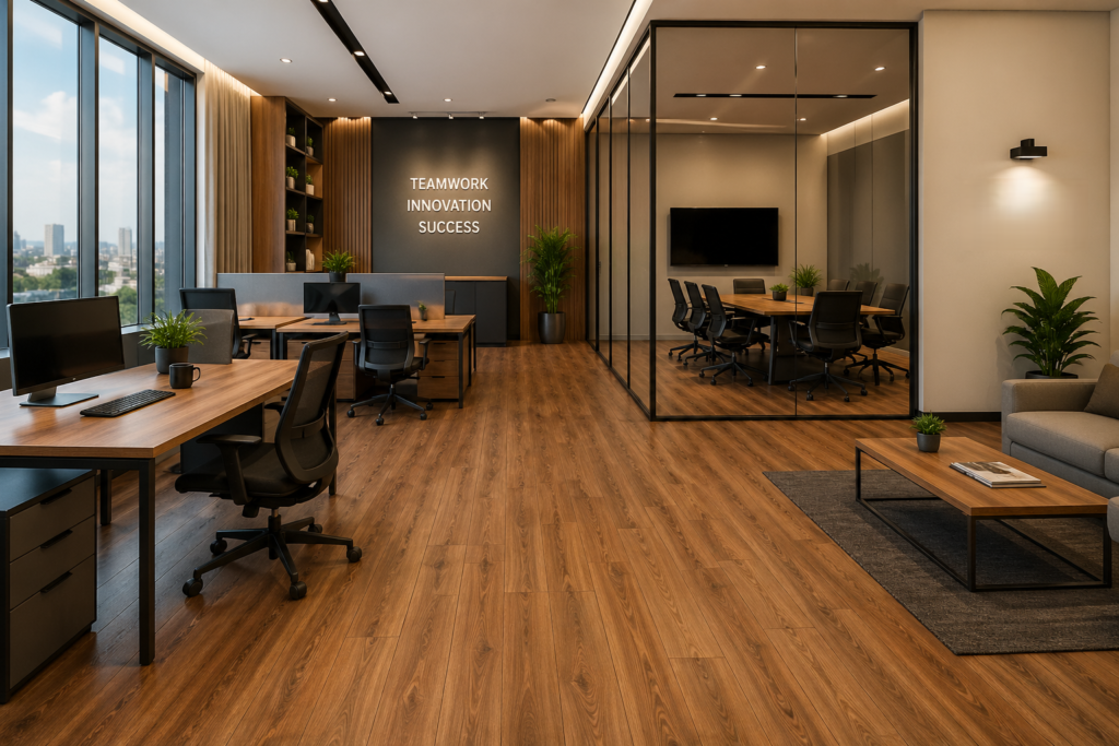 Laminate wooden flooring in delhi