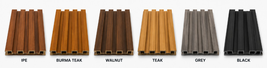 4 Flute WPC Panels