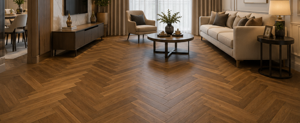 Herringbone Engineered Floor